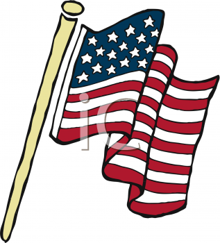 317x350 American Flag Clipart Waving Flag
