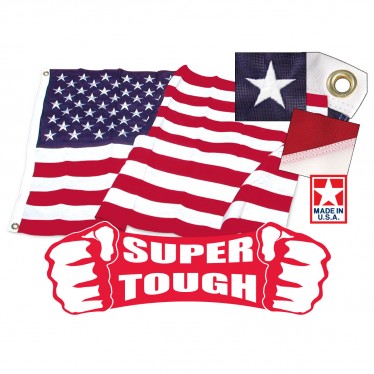 374x374 Super Tough U.s. Flags