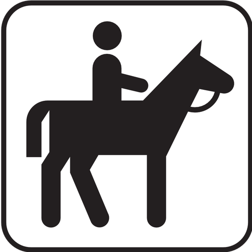 500x500 6391 Horse Riding Silhouette Clip Art Public Domain Vectors