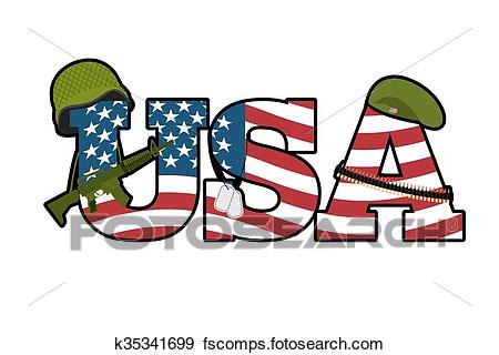 450x320 Clip Art Of Us Army Symbol. Military Emblem Of America. American