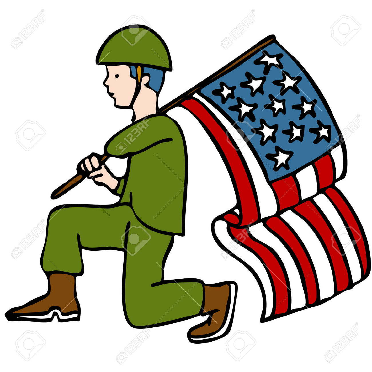 1300x1300 Military Clipart Veteran