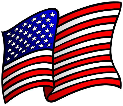 500x430 Best American Flag Clip Art Ideas American Flag