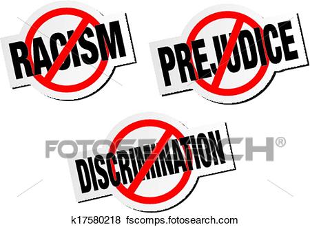450x330 Clip Art Of Anti Discrimination Sticker Sign K17580218