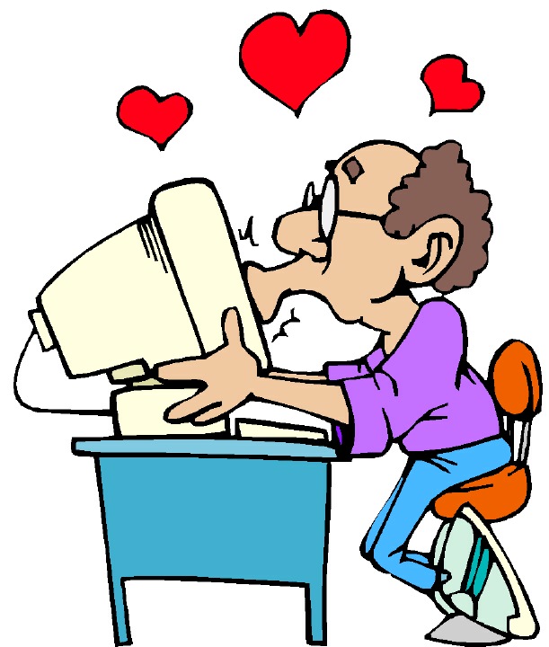 611x720 Computer Clipart Computer User