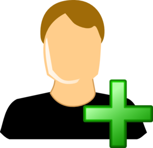 300x291 Add User Male Clip Art