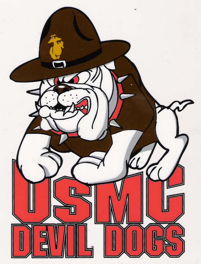 833x1095 Usmc Devil Dog Clipart