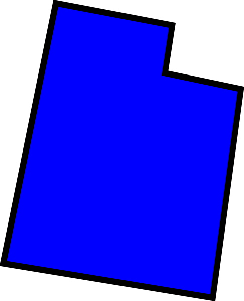 486x598 Utah Clip Art