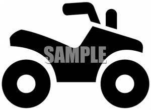 300x219 Clipart Of An Atv