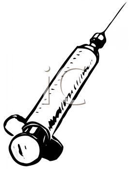 266x350 Shot Needle Clip Art