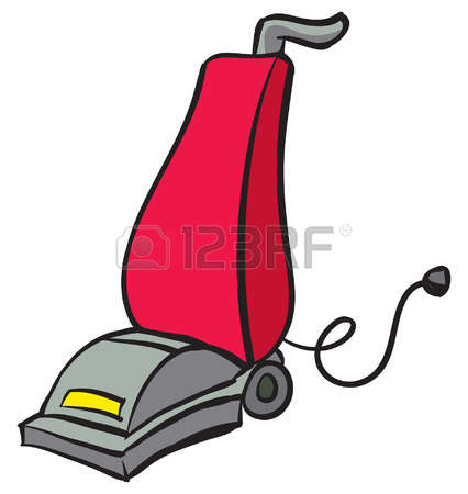 426x450 Cartoon Clipart Vacuum Cleaner