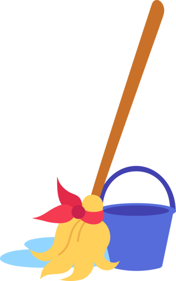 345x550 Mop And Bucket Clip Art Scrapbook