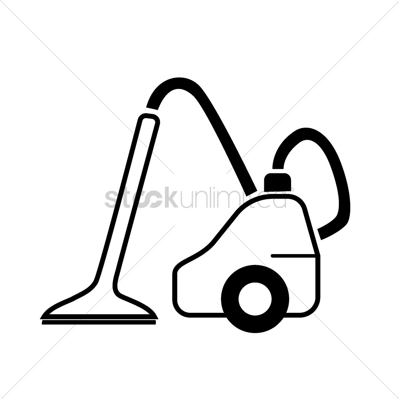 1300x1300 Vacuum Cleaner Vector Image