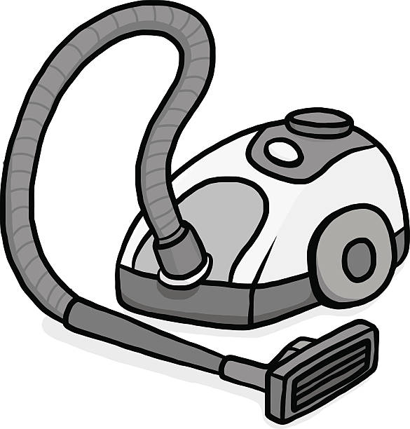 585x612 Cartoon Vacuum Cleaner Clipart