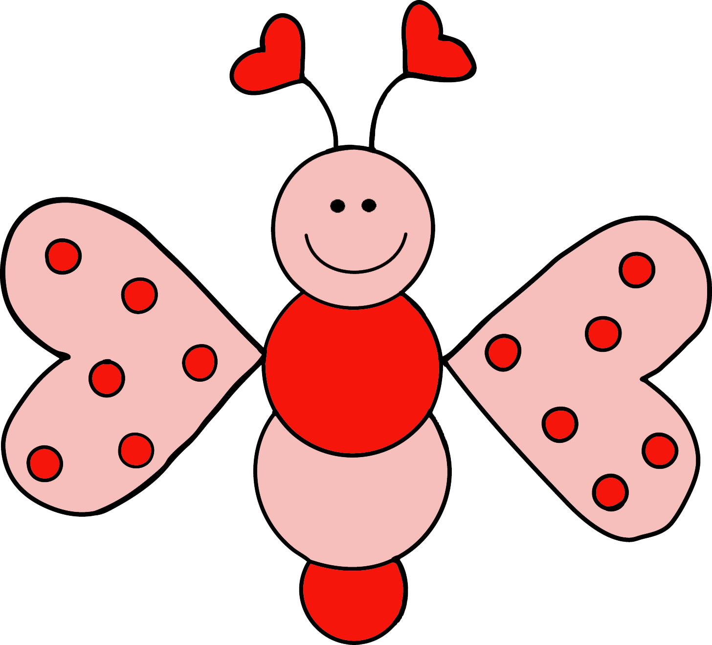 1456x1318 Valentine's Day Clipart Love Bug