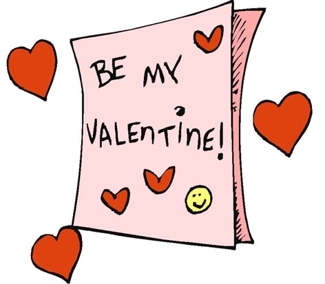 472x413 Valentine Card Clipart Black And White Letters Example