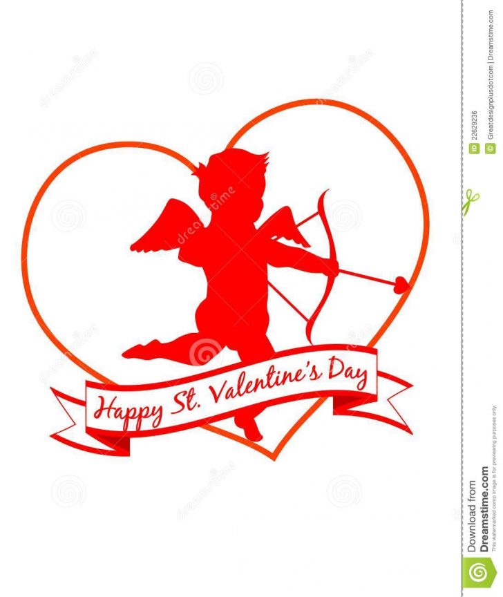 728x864 Valentine ~ Valentine Cupid Eps Photo Ideas Royalty Free Stock