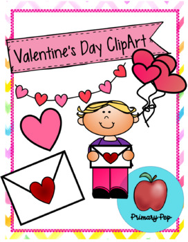 272x350 Valentine's Day Clipart By Primary Pep Teachers Pay Teachers