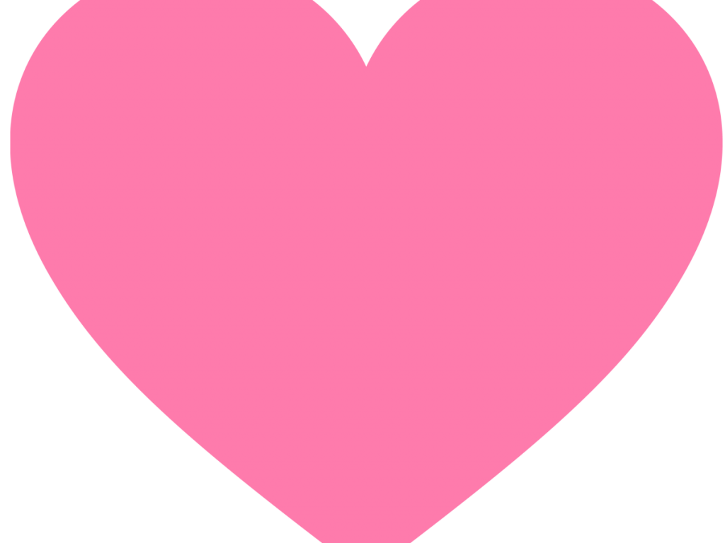 1024x768 Valentine Hearts Clip Art