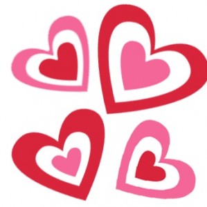 299x300 Valentines Day Heart Clipart