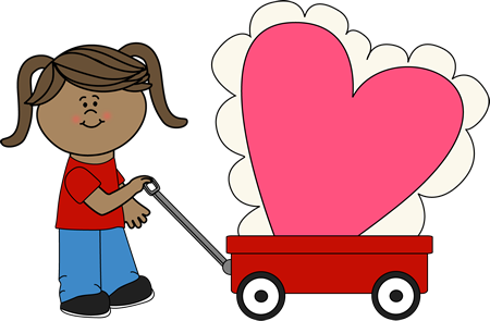 450x295 Kids Valentine Clipart