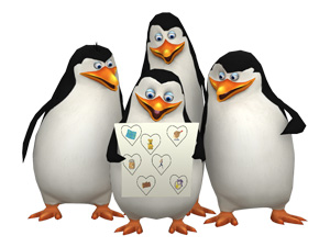 300x225 Clipart Madagascar Penguin