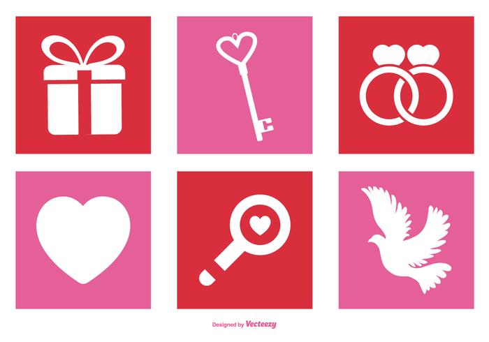 700x490 Valentine's Day Icon Set