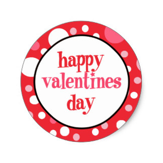 324x324 Valentines Day Stickers Zazzle