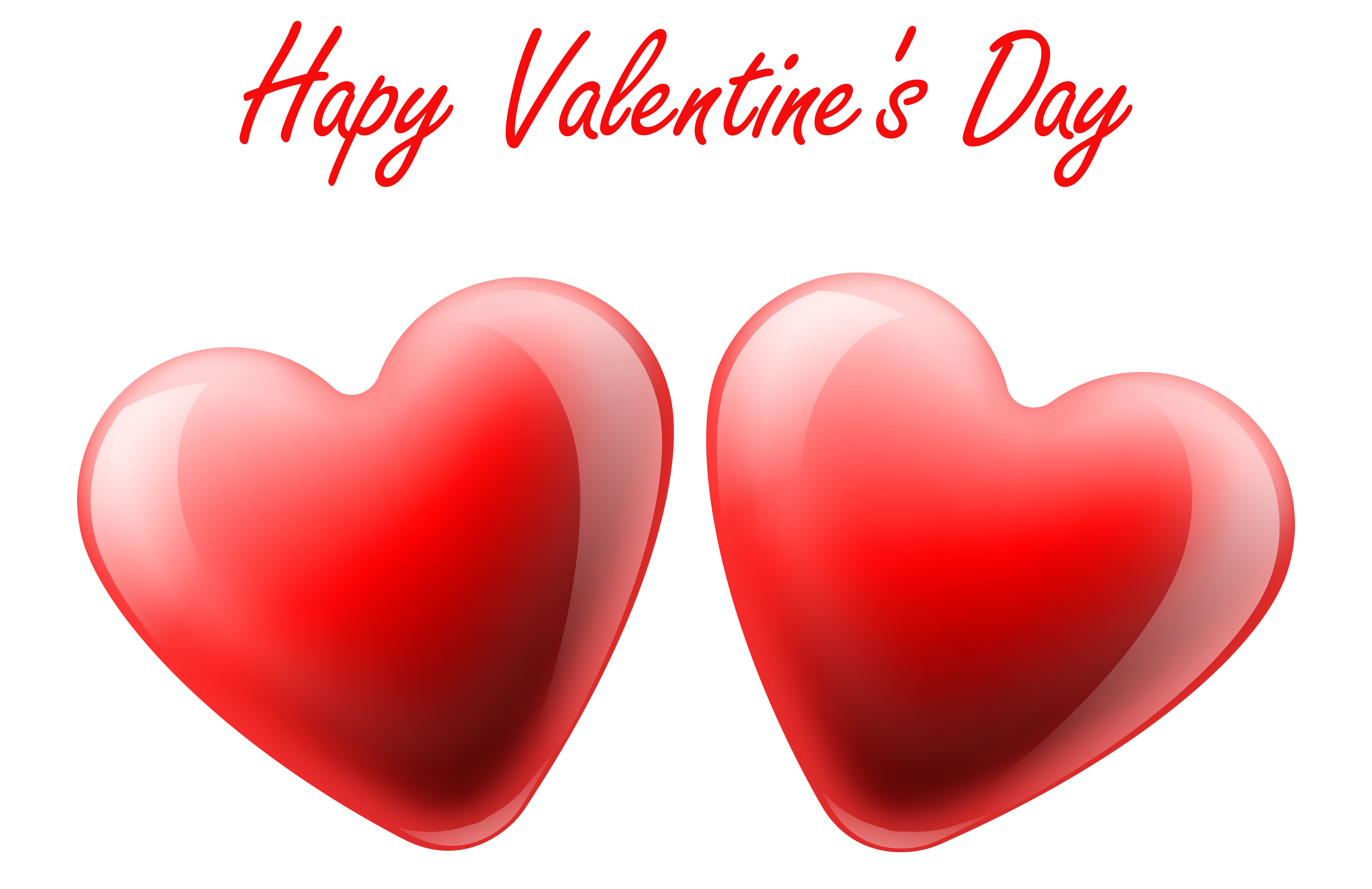 8000x5187 Happy Valentines Clipart
