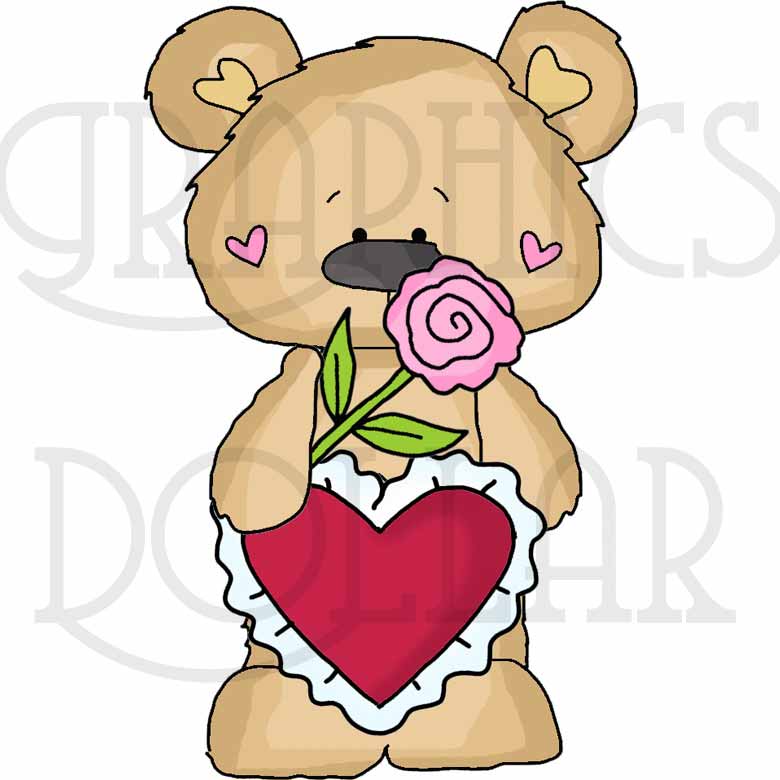 780x780 Diaper Bears First Valentine's Day Clip Art