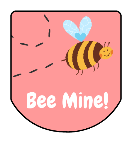 450x488 Valentine's Day Label Templates