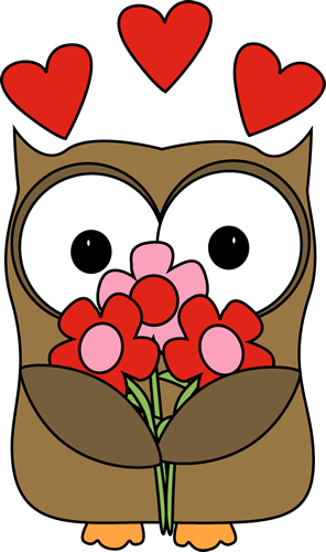 296x500 Valentine Owl Clip Art 101 Clip Art