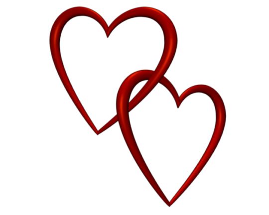 540x432 Valentines Day Hearts Clipart Transparent