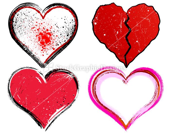 700x550 Valentine's Day Vector Amp Photoshop Brushes Stock Graphic Designs