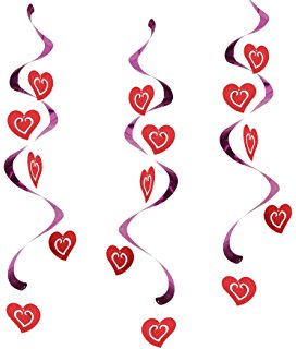 272x320 12ft Wire Valentine's Day Heart Garland Childrens