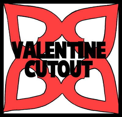 400x384 How To Make Valentines Day Cut Out Snowflake Hearts Craft