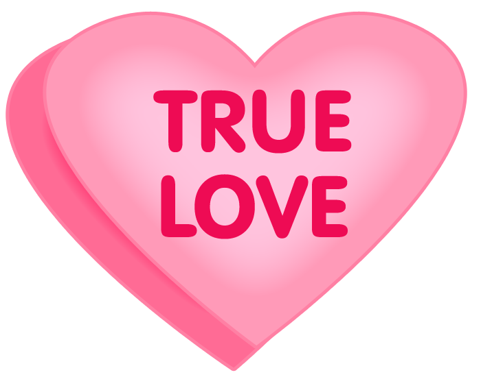 700x550 Candy Hearts Clipart