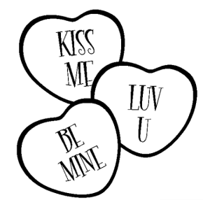 290x286 Valentine Hearts Amp Coloring Book