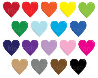 340x270 Glitter Hearts Clip Art 16 Clipart Hearts Glitter Style Rainbow