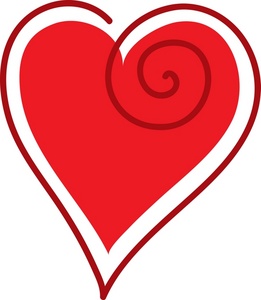 261x300 Heart Clipart Image