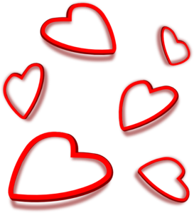 273x299 Valentine Hearts Clip Art