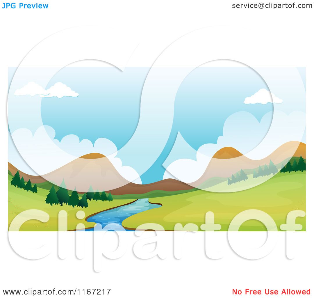1080x1024 Valley Clipart Cartoon