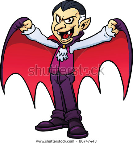 431x470 Vampire Clipart Stereotypical