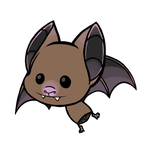 500x541 Bat Clipart Animated