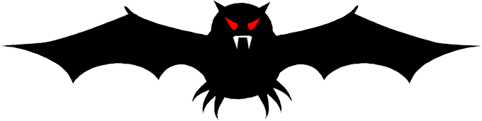680x171 Free Vampire Bat Clipart Images