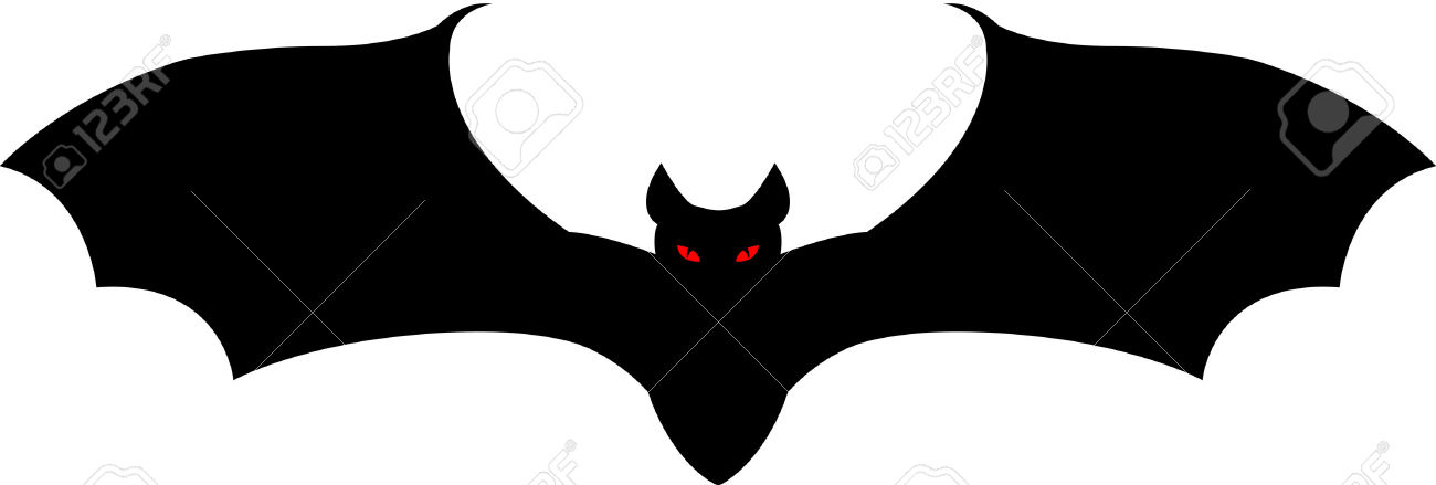 1300x439 Bat Clipart Vampire Bat
