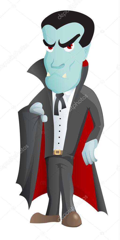 512x1022 Cartoon Vampire Character
