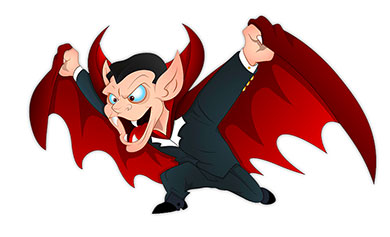 390x237 Vampire Clipart Red