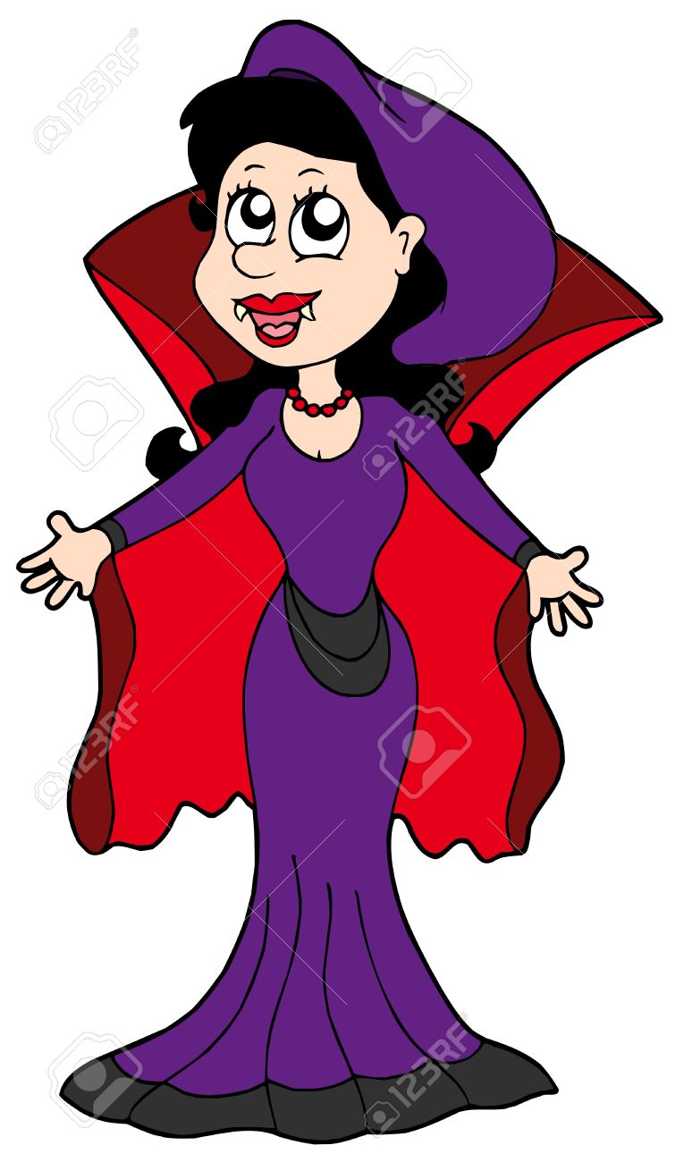 765x1300 Cute Vampire Woman