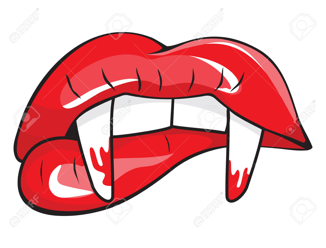 1300x990 Vampire Mouth Clipart