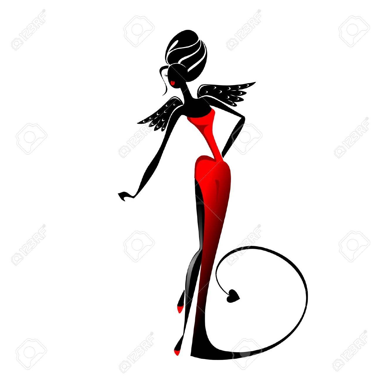 1300x1300 7,421 Evil Woman Stock Illustrations, Cliparts And Royalty Free